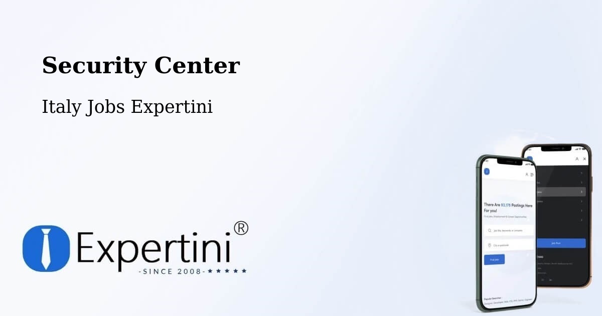Security & Compliance – Rorà - Italy Jobs Expertini