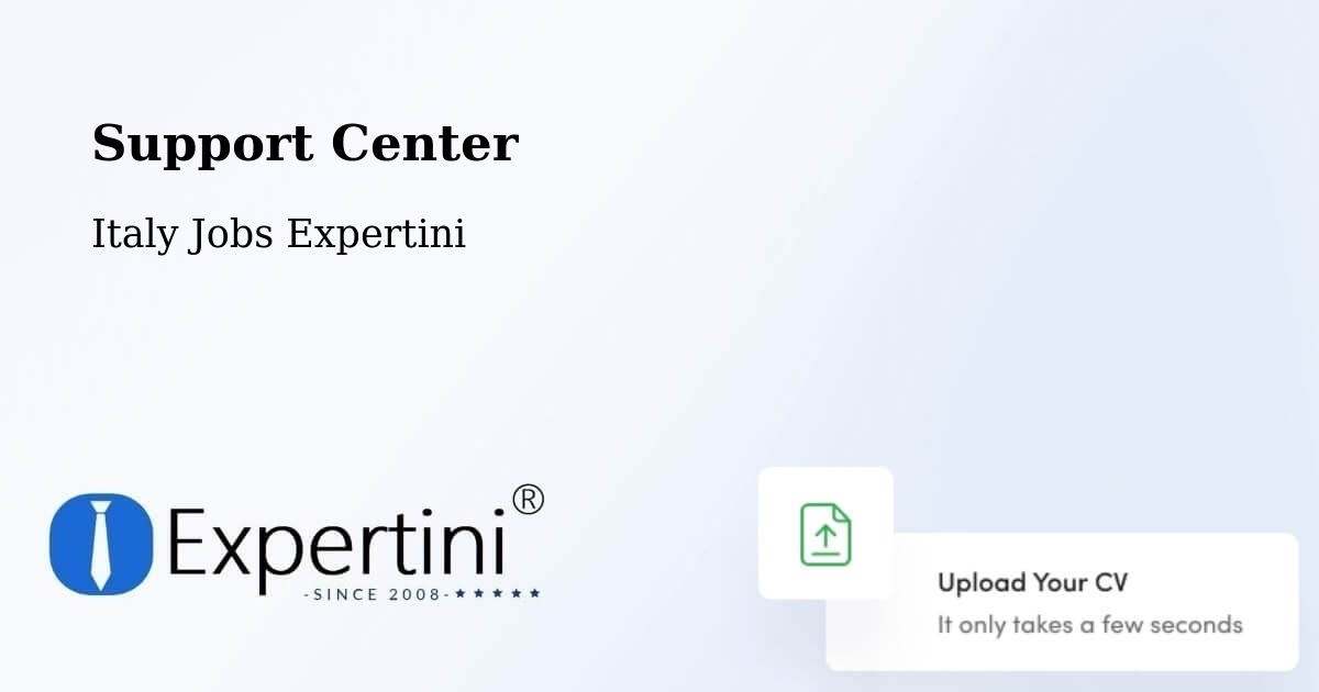 Support Services – Rorà - Italy Jobs Expertini